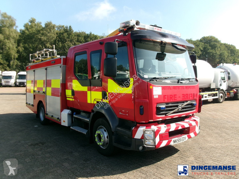 Camion Volvo FL280 4X2 RHD crewcab fire engine...