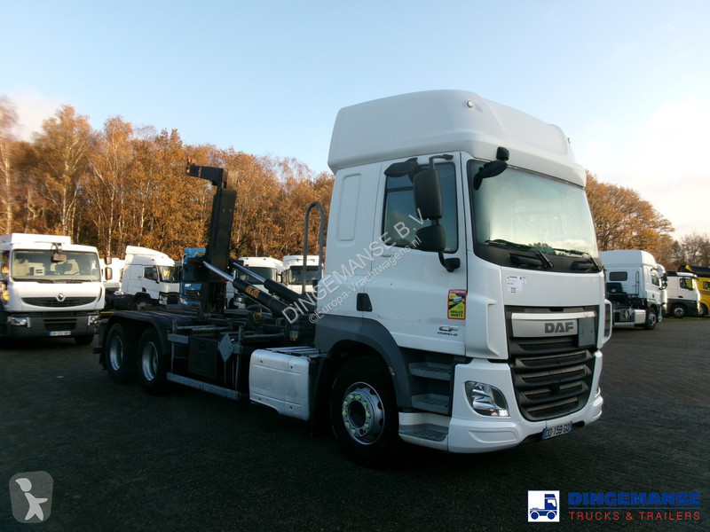 Camion DAF 460 6x2 Euro 6 Hyva container hook 20 t