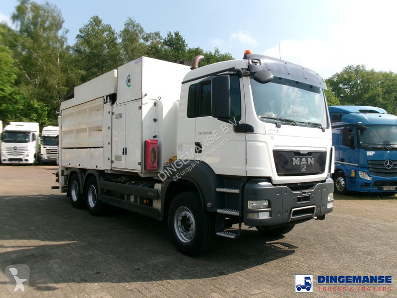 Camion MAN TGS 6X4 MTS Saugbagger Dino3 vacume