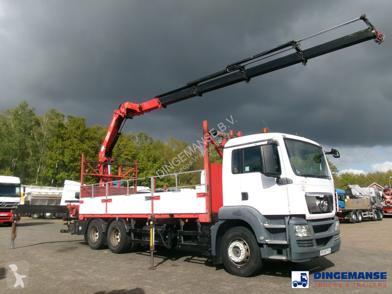 Lastbil MAN TGS 6X4 RHD + HMF 2820 K4
