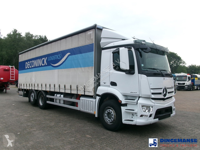 Camion Mercedes 2533L 6x2 Euro 6 curtain sider