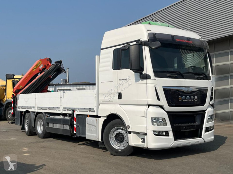Lastbil MAN TG-X 26.480 6x2 Pritsche Heckkran...