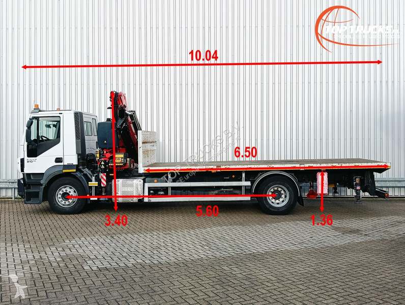 Camion Iveco 310 19 TM Fassi Kraan, Crane,...
