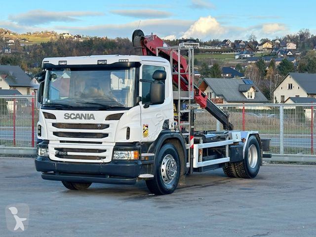 Camión Scania P250* FAHRGESTE 4,30* HMF 635...