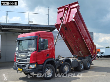 Camion Scania L P410 8X4 N Truck 19m3 tipper Body Heating Big-Axle Steelsuspension Euro 6