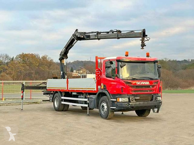 Camión Scania 280 * HIAB 122 E - 2 HIDUO +...