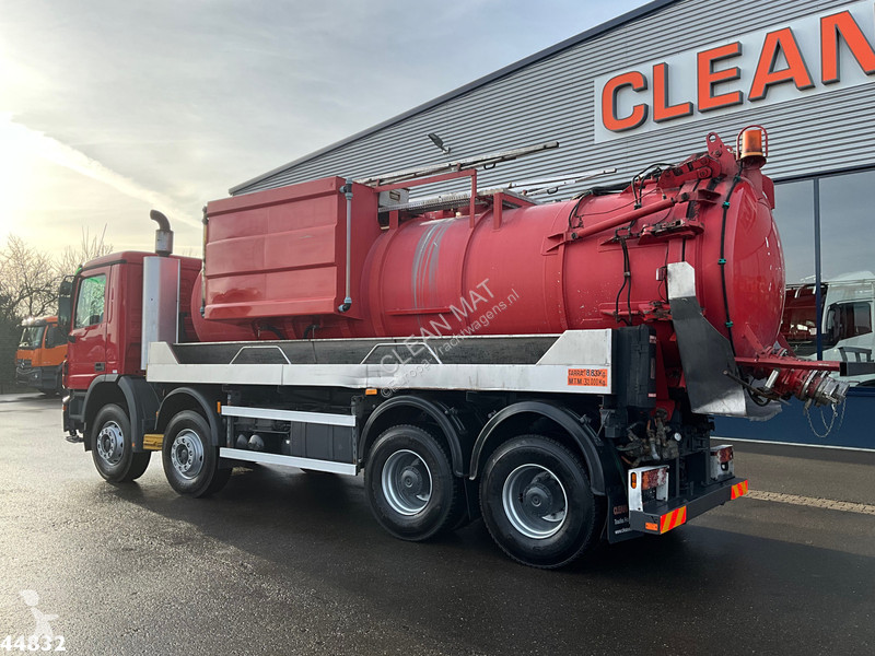 Camion Mercedes 4141 8x4 Kroll Saug/Spul aufbau