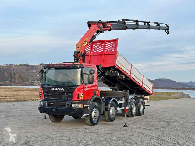 Kamion Scania 400 Kipper 6,80 m * K 33002-EH D...
