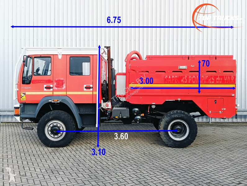 Camion MAN 18.220 4x4 -4.000 ltr -200 ltr Foam...