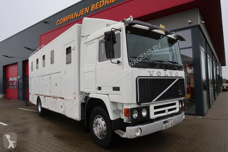 Camion Volvo F 12 -20 - 1986 - Horse transport...