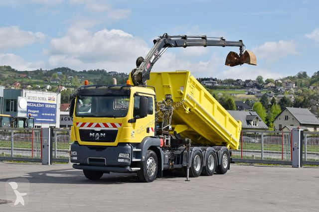 Camion MAN 35.440 * HIAB 122 B-3 DUO / 8x4