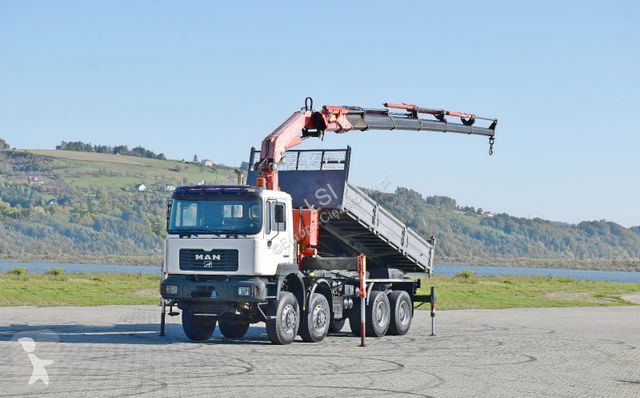 Lastbil MAN 41.460 * KRAN * 8x8 ! TOPZUSTAND