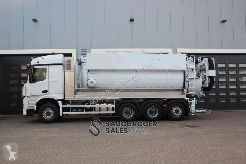 Camion Mercedes Amphitec Vortex 11000 Saugbagger