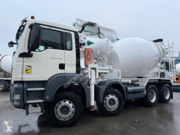 Camion béton malaxeur + pompe MAN