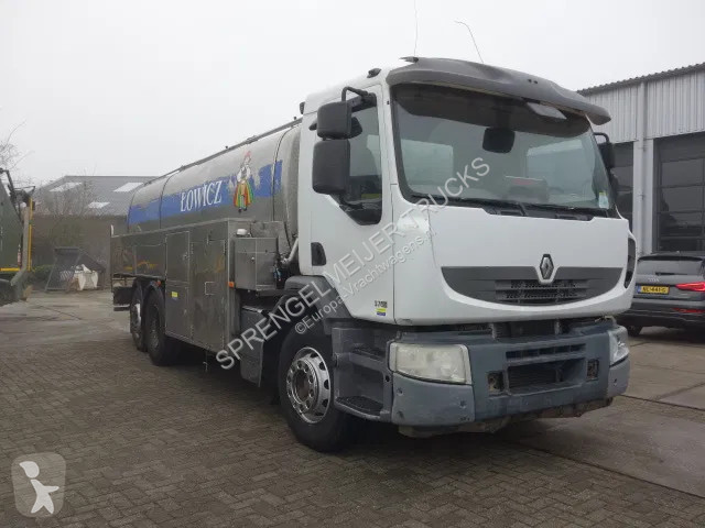 Kamion Renault 370 16000liter steanless steeltank