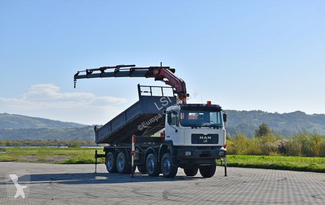 Camión MAN 41.460 * KRAN * 8x8 ! TOPZUSTAND