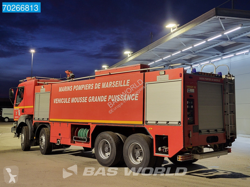 Camion Renault 400 8X4 Feuerwehr Telma 12000L...