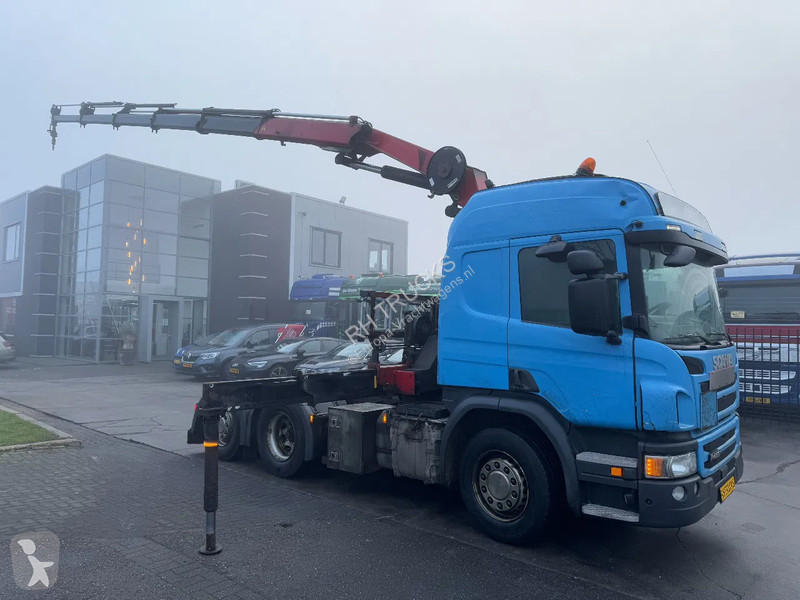 Camion Scania P450 6X2 - EURO 6 + HMF 2620-K5 +...
