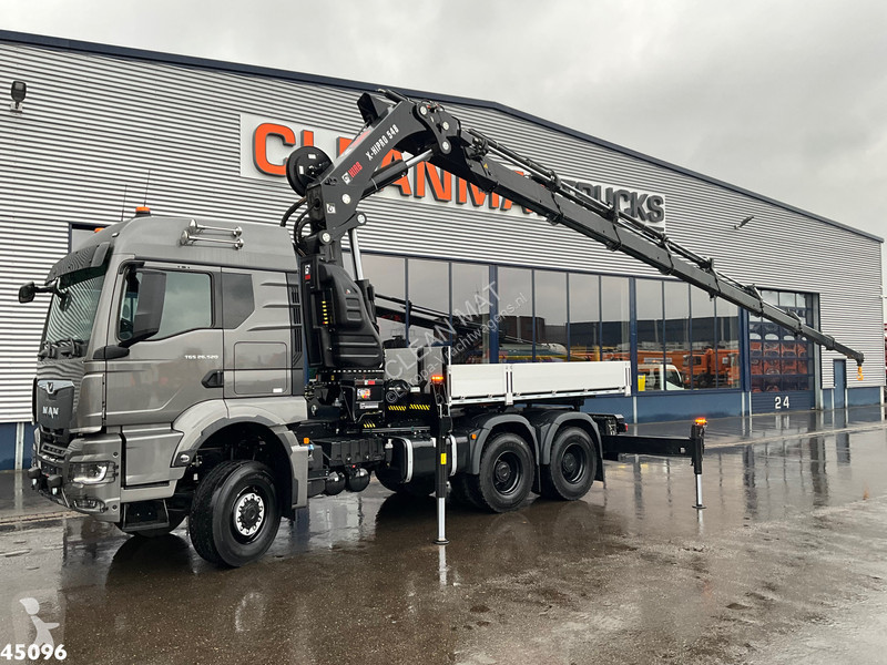 Camion MAN 26.520 Euro 6 6x6 Hiab 54 Tonmeter...