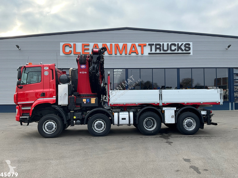 Camion Tatra T 158 8x6 Euro 6 HMF 85 Tonmeter...