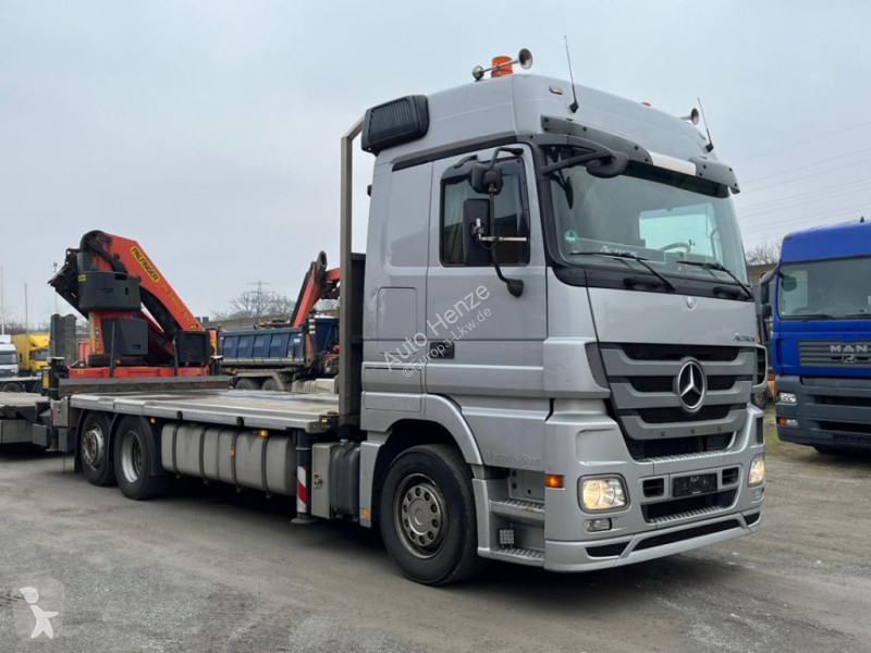 Camion Mercedes Actros 2541 Pritsche Heckkran...