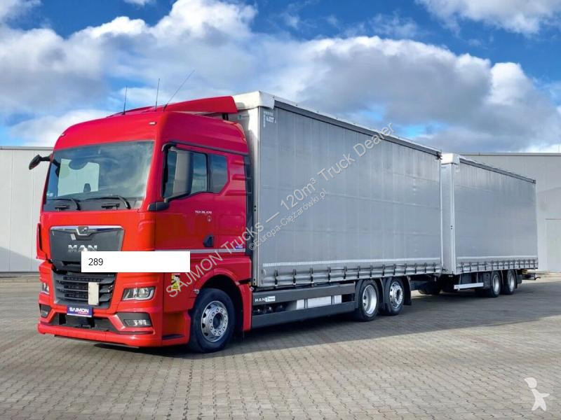 Camion remorque MAN TGX 26.470 / ZESTAW TANDEM...