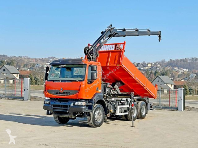 Camion Renault KERAX 430* HIAB 144 E-3 HIDUO +...