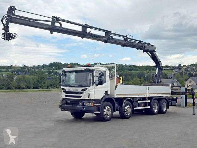 Camion Scania 410*RITSCHE 7,00m*HIAB 244 E-5...