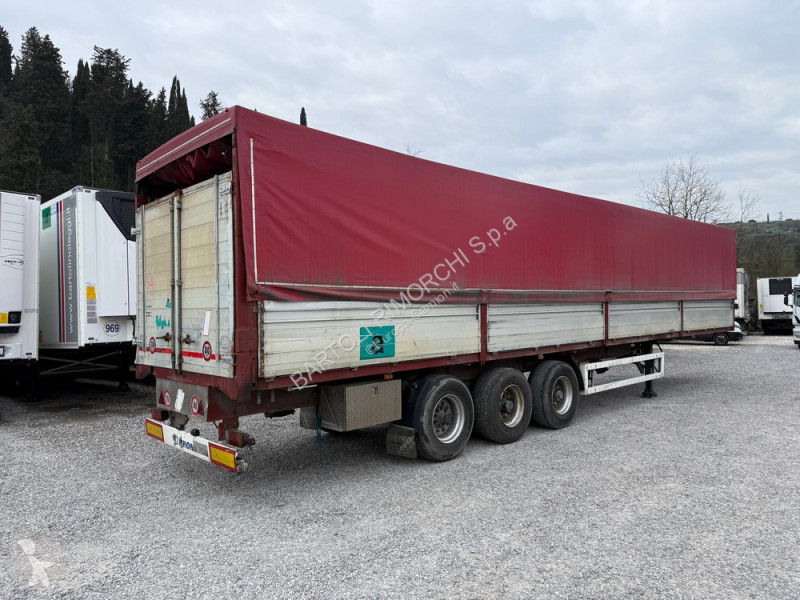 Camion Krone SEMIRIMORCHIO, CENTINATO SPONDE, 3...