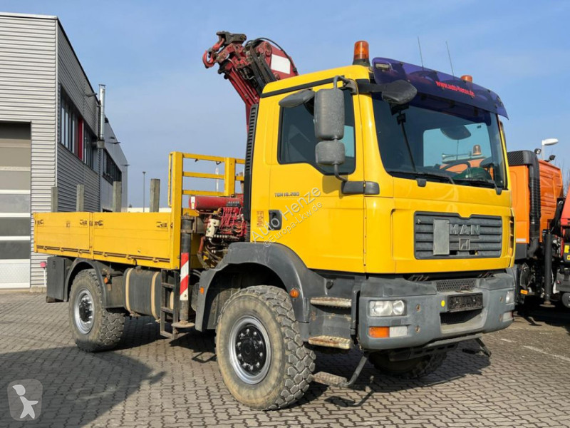 Kamion MAN TG-M 18.280 4x4 Pritsche Kran...