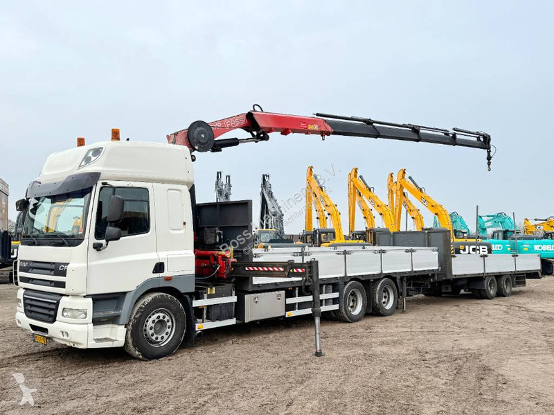 Kamion DAF 410 + 21m kran Fassi Crane 21ton/m +...