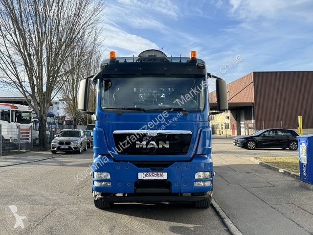 Camión MAN TGS 6x4 BB Langholz+DOLL M114...