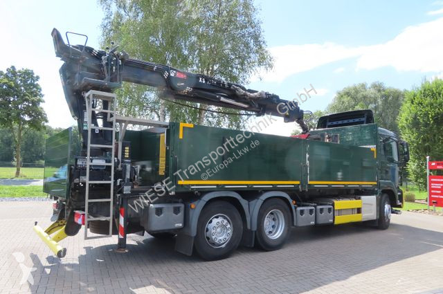 Camion MAN 26.500 6x2 - Baustoff - Kran HIAB