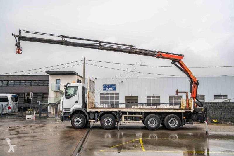 Camion Renault LANDER 380 DXI+PALFINGER 18002/4X