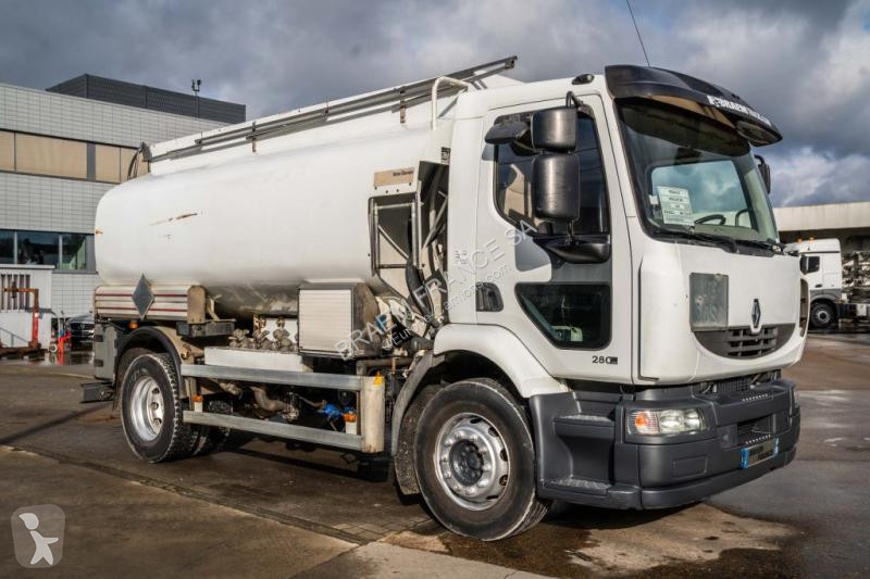 Camion Renault MIDLUM 280+TANK 12.500L/5 Comp.