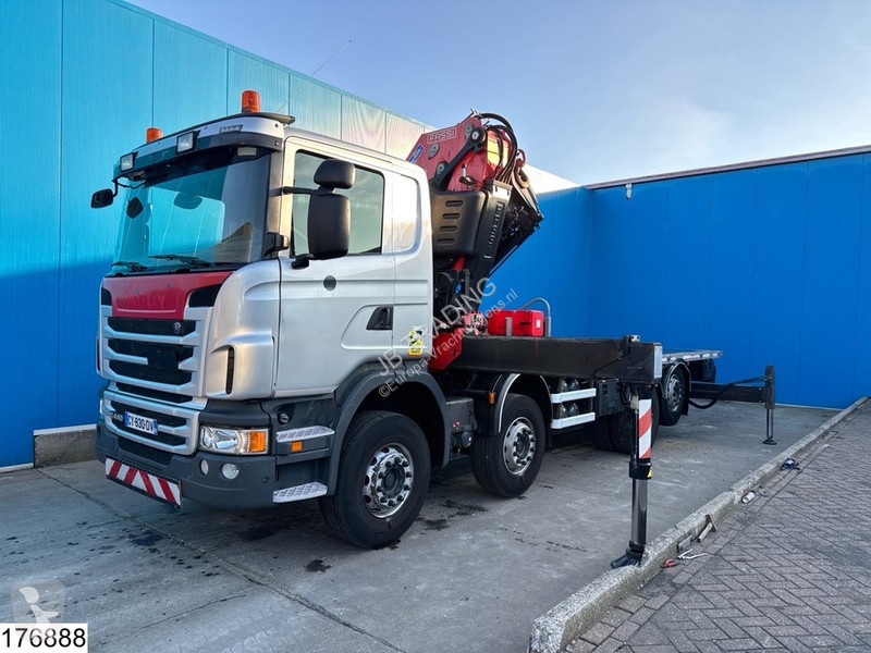 Camion Scania 440 8x2, EURO 5, Fassi, Retarder,...