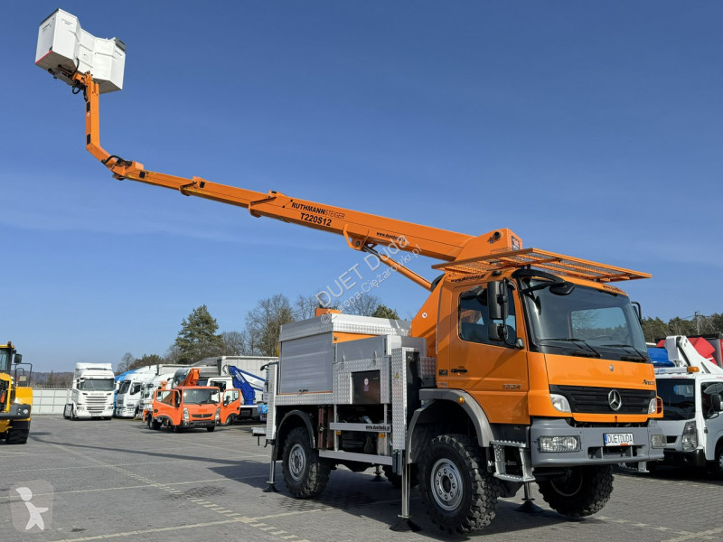 Camion Mercedes 1324 4x4 Zwyżka RUTHMANN...