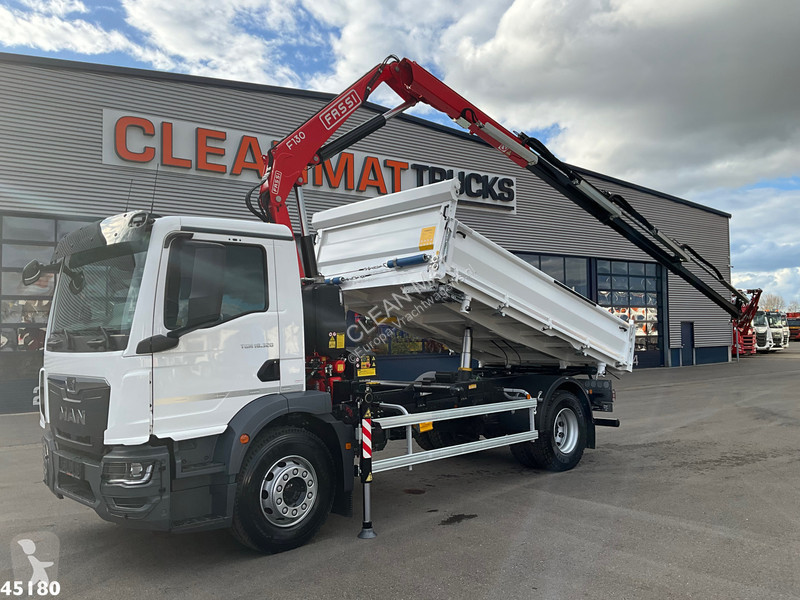Kamion MAN TGM Euro 6 Fassi 13 Tonmeter...