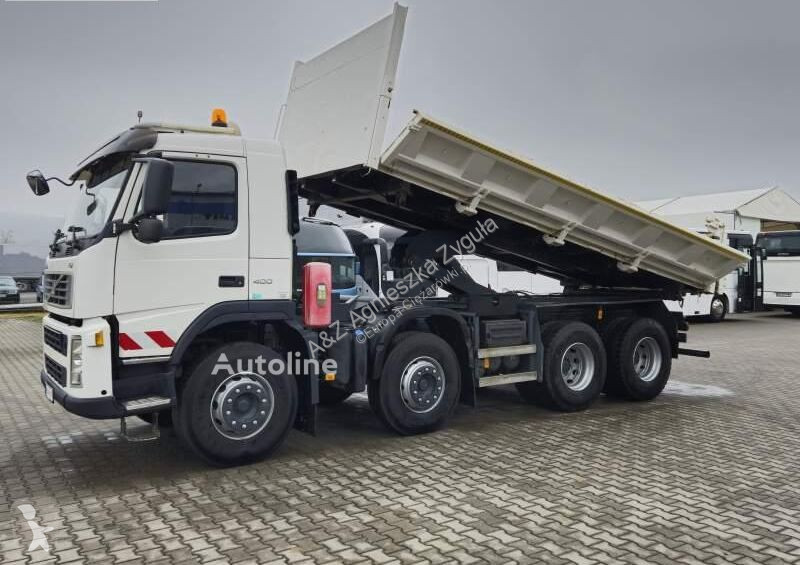 Kamion Volvo FM 400 / 2 STRONNA WYWROTKA