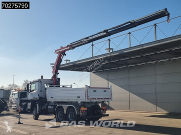 Camion Mercedes Arocs 3348 6X6 Full Steel Retarder Fassi 25T/M Crane Kran Euro 6