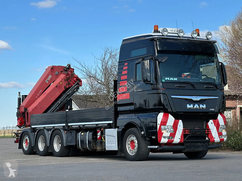 Camion MAN 35.480!!8x4 TRIPLE!!HIAB...