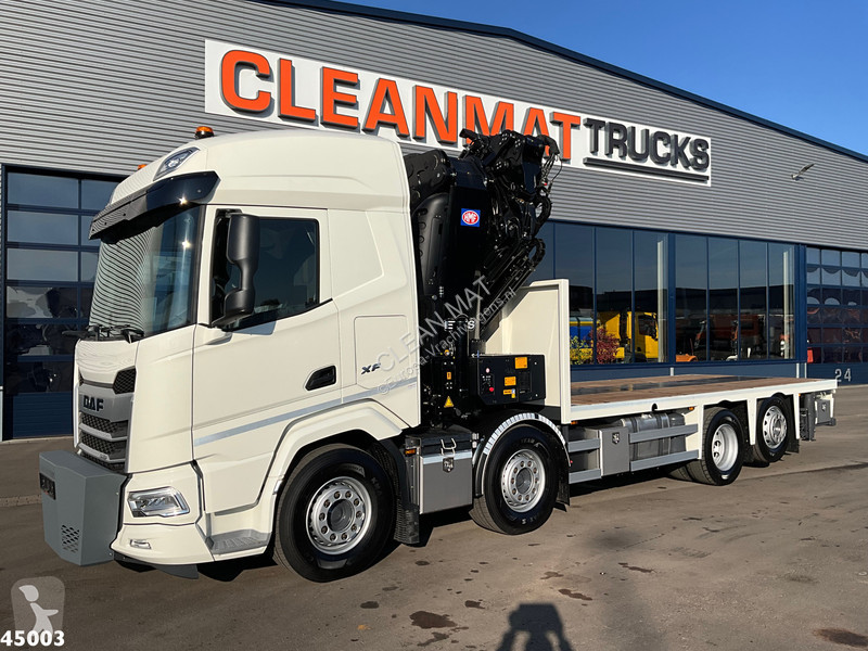 Camion DAF FAX 530 HMF 95 Tonmeter laadkraan +...