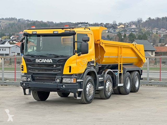 Camion Scania 400 Kipper * 8x4 * TOZUSTAND !
