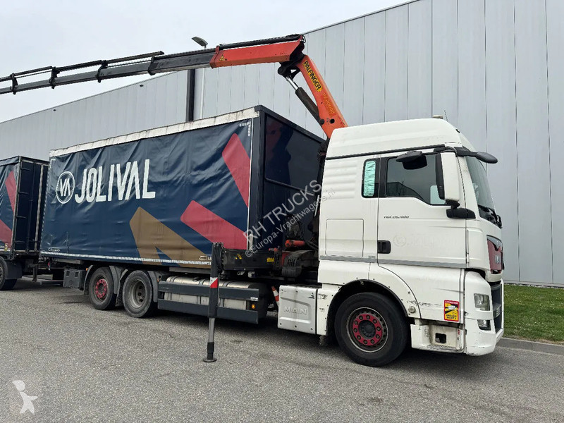 Lastbil MAN TGX 6X2 - EURO 6 + PALFINGER...