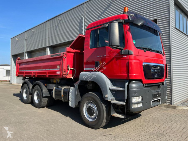 Camion MAN TG-S 26.440 6x6 3-Achs Allradkipper...