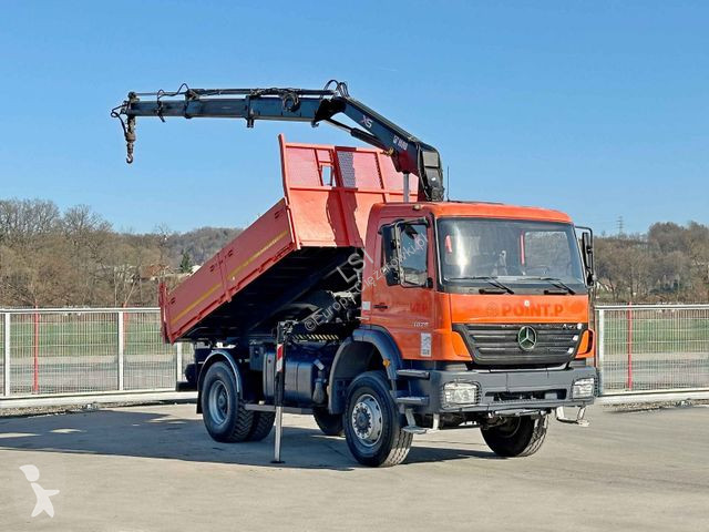 Camion Mercedes AXOR 1829 * HIAB 1111 HIDUO +...