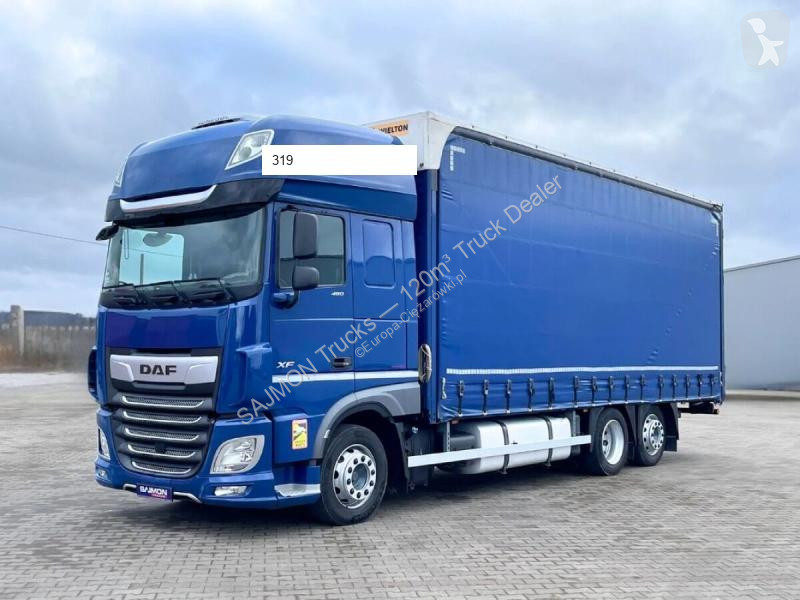 Camion DAF XF 480 / PRZESTRZENNY 60M3 / 7,75 M...
