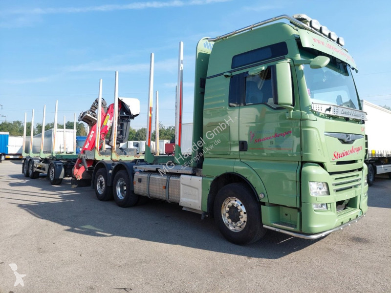 Kamion MAN TGX 26.500 6x4x4 Holztransporter,...