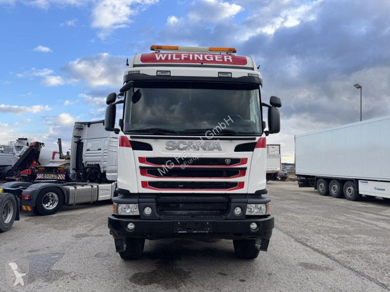 Camion Scania G490 6X6 Blatt-Blatt Penz Kran...