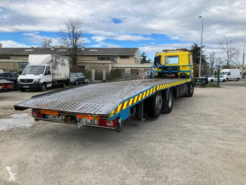 Camion DAF porte engins CF 380 6x2 Gazoil Euro occasion n°10491653